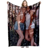 Personalisierte Geschenke Frauen und männer,Personalisierte Decke mit Foto,Personalisierte Kuscheldecke Personalisiert Foto,Fotodecke mit Foto,Personalisierte Geburtstagsgeschenke Weihnachts Geschenke