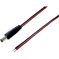 BKL Electronic 072070 Niedervolt-Anschlusskabel Niedervolt-Stecker - offene Kabelenden 5.5