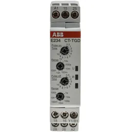 ABB Zeitrelais, DIN-Schienen, 0.05 s → 100h, 24 → 240 V ac, 24 → 48V dc, 2 Kont. Einfach,