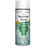 Jaeger Kronen Renovierspray 424, 2in1 Deck- und Absperrspray weiss (RAL9016), 400ml