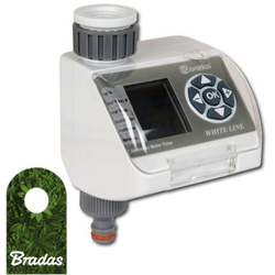 Bradas Bewässerungscomputer Bewässerungsautomat WHITE LINE