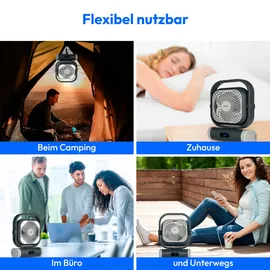 Medion E10 TF 20 cm Tischventilator Grau