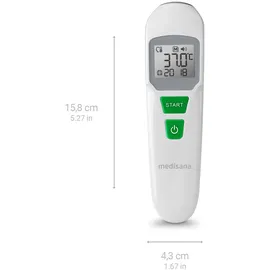 Medisana TM 762 Multifunktionsthermometer weiß