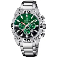 Festina F20543/3 Bike 2021«, Armbanduhr, Quarzuhr, Herrenuhr, Stoppfunktion, Edelstahlarmband