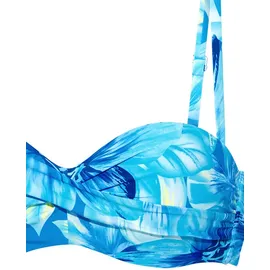 s.Oliver Bikini-Top Damen Blau/Türkis 44 Cup E