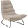 VCM Lounge-Sessel Textil 82,5 x 97 x 93 cm Beige