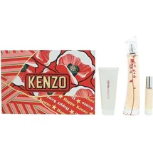 Kenzo Flower Ikebana Sakura Eau de Parfum 75 ml + Reisespray 10 ml + Körperlotion 75 ml Geschenkset