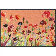 Wash+Dry Wildflowers 50 x 75 cm Orange/Rot
