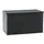 CLP Polyrattan Auflagenbox Comfy 5mm schwarz/125 cm