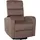 MCW Fernsehsessel MCW-K62 Chenille 80 x 100 x 90 cm Braun elektrisch mit Liegefunktion