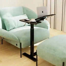 IKEA Laptoptisch mit Rollen schwarz