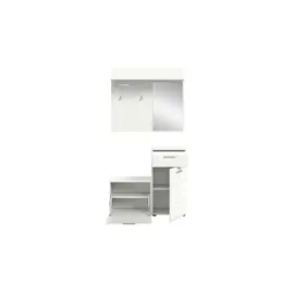 xonox.home Ice Garderobe 98x191x35 cm weiß