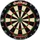 WINMAU Dartboard Surround, Set Diamond Plus | Dartscheibe, Dart Scheibe Darts
