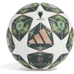 ADIDAS Ball UCL 24/25 Knock-out Stages Pro, WHITE/SHAGRN/SSLIME, 5