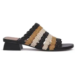 Angel Alarcon  Sandalen TRENZADO MULTI  in Grau, 37