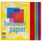 IDENA Transparentpapier A5 10 Blatt mehrfarbig