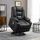 Homcom Massagesessel Kunstleder 98 x 102 x 90 cm Schwarz elektrisch mit Aufstehhilfe und Fernbedienung