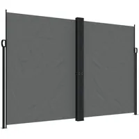 vidaXL Seitenmarkise Ausziehbar Anthrazit 220x600 cm