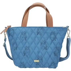 Depesche Mini Shopper Miss Melody Blue Quilt 60- Blau
