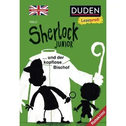 Duden Leseprofi – Sherlock Junior und der kopflose Bischof, Erstes Englisch