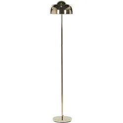 Stehlampe Metall gold glänzend 148 cm rund SENETTE