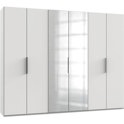 Kleiderschrank FRESH TO GO „Level“ Schränke Gr. B/H/T: 300 cm x 236 cm x 58 cm, 6 St., weiß Kleiderschränke mit Spiegeltüren