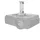 NeoMounts BEAMER-C80WHITE Beamer-Deckenhalterung Höhenverstellbar, Neigbar, Drehbar Boden-/Deckenabstand (max.): 15 cm Weiß