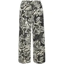 VIVANCE Palazzohose figurumspielend Schwarz 34