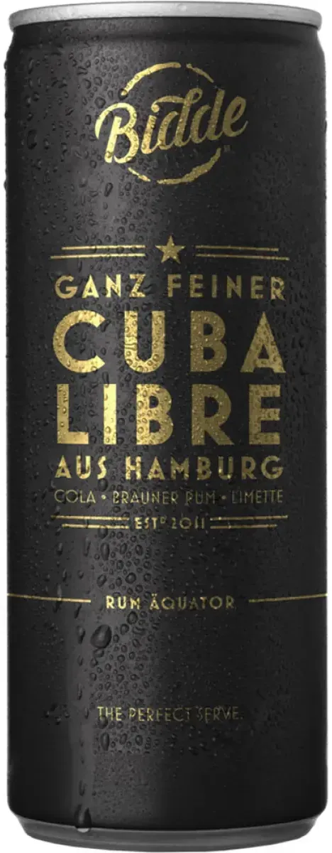 Bidde Cuba Libre 10% vol. 0,25 l