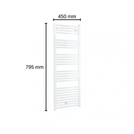 Evenes Handtuchheizkörper Jessica 795 x 450 mm weiß
