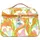 Oilily Kosmetiktasche Coco Beauty Case Carnation Sudan Brown Mehrfarbig