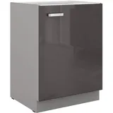 Küchen-Preisbombe Unterschrank 60 cm Grau