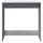 vidaXL Bartisch 102 x 50 x 103,5 cm Grau