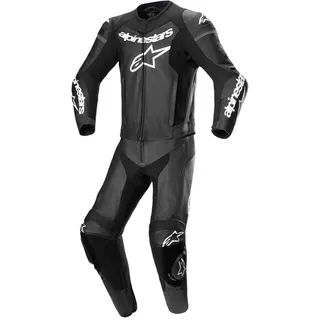 Alpinestars GP Force Lurv perforierte 2-Teiler Motorrad Lederkombi, schwarz, 52