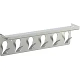 Relaxdays Schlüsselbrett, Silber