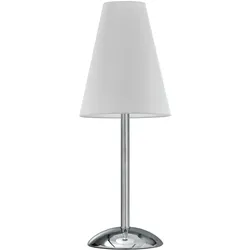 Tischleuchte Richard Bianco Weiß/Chrom max. 22 Watt
