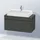 Duravit Waschtischunterschrank 1 Auszug 100 x 51,2 x 47,8 cm Grau Matt
