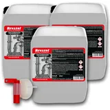 Brestol Abflussreiniger 15 Liter mit Auslaufhahn - Rohrreiniger flüssiger Abflussreiniger Abflussfrei Haar-weg beseitigt Rohrverstopfung im Rohrsystem schonend für Dichtungen & ohne Dampfentwicklung