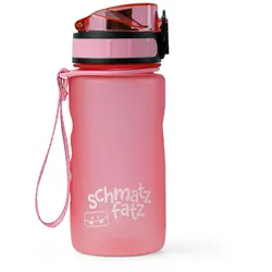 Klarstein schmatzfatz Trinkflasche Sportflasche 350 ml 18 cm Tritan Bonbonrosa