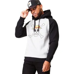 Kapuzen-Sweatshirt Capslab One Piece Skull M