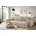 Eckcouch Polyester 2-Sitzer Beige