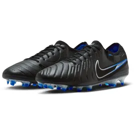 Nike Tiempo Legend 10 Elite FG BLACK/CHROME-HYPER ROYAL 42 - Schwarz