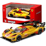 BBURAGO 18-36322P3 - Modellauto Ferrari 499P LMH #83 '24 gelb 1:43
