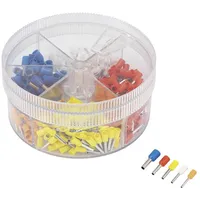TRU Components 739735 Aderendhülsen-Sortiment 0.5 mm2, 0.75 mm2, 1