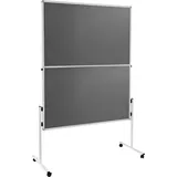 Legamaster Moderationswand ECONOMY 120,0 x 150,0 cm grau