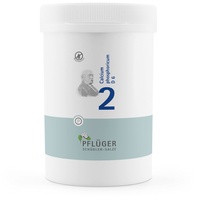 PFLÜGER Schüßler Salze Nr. 2 Calcium phosphoricum D6 - 4000 Tabletten - Das Salz der Knochen und Zähne - glutenfrei