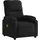 vidaXL Massagesessel 89,5 x 103,5 x 0 cm Schwarz mit Fernbedienung