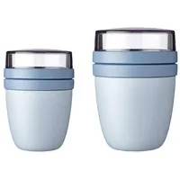 Mepal Lunchpot mini + regular Ellipse 2er Set
