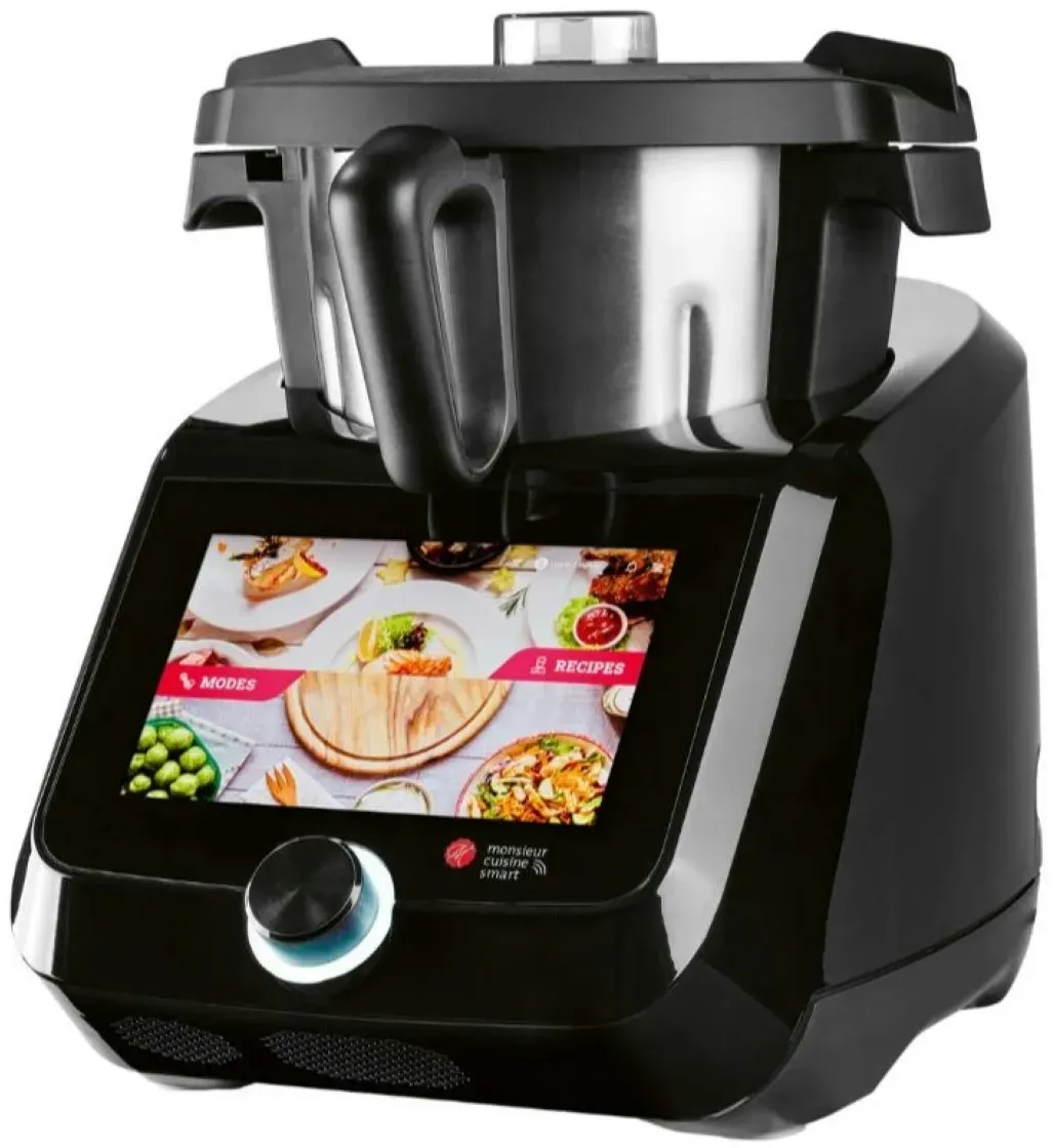 Preisvergleich Produktbild SilverCrest Monsieur Cuisine smart SKMS 1200 B2 Küchenmaschine - Black