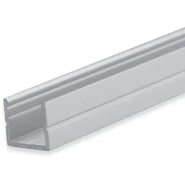 ISOLED LED Aufbauprofil SURF8, Aluminium eloxiert, 200cm